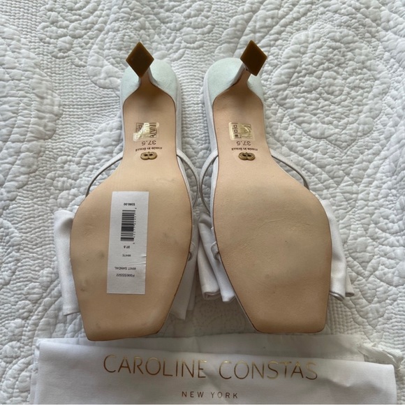 NWOT Caroline Constas Whit Sandal, White - Picture 4 of 5